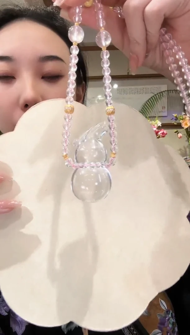 【闪购商品】水晶颈饰未镶嵌国风