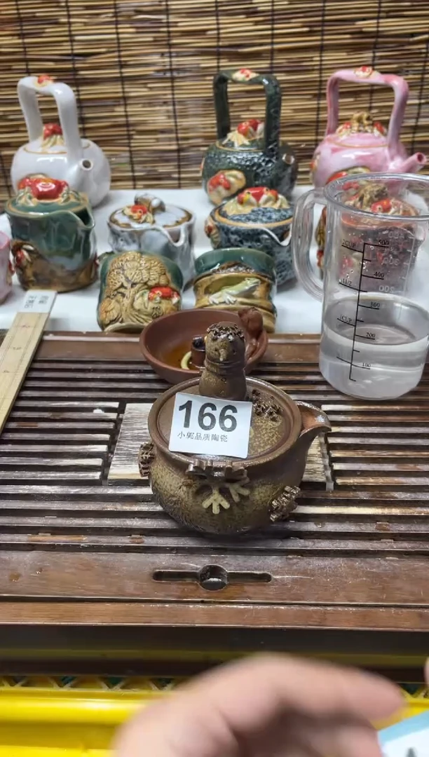 【闪购商品】杯166精美粗陶手工柴烧