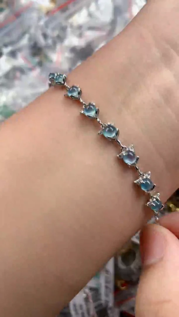 银S925镶嵌戒指翡翠222    2