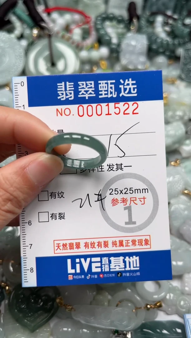 【闪购商品】翡翠颈饰未镶嵌00..1522