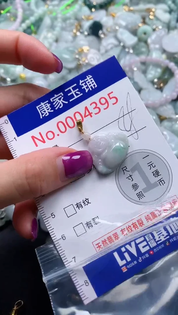 颈饰未镶嵌翡翠4395