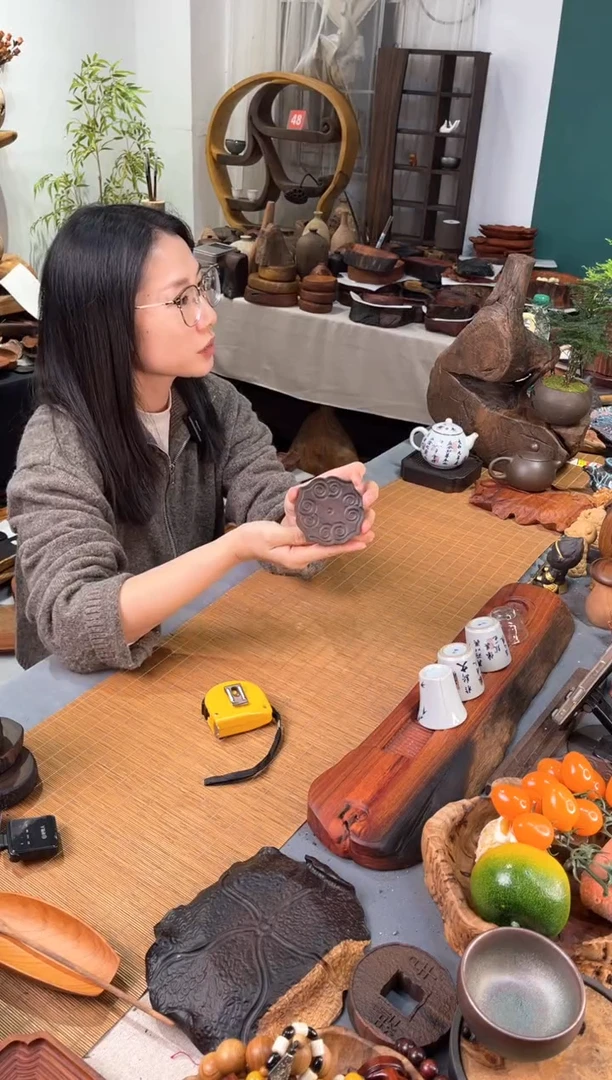 大叶紫檀杯垫8-8-1.5