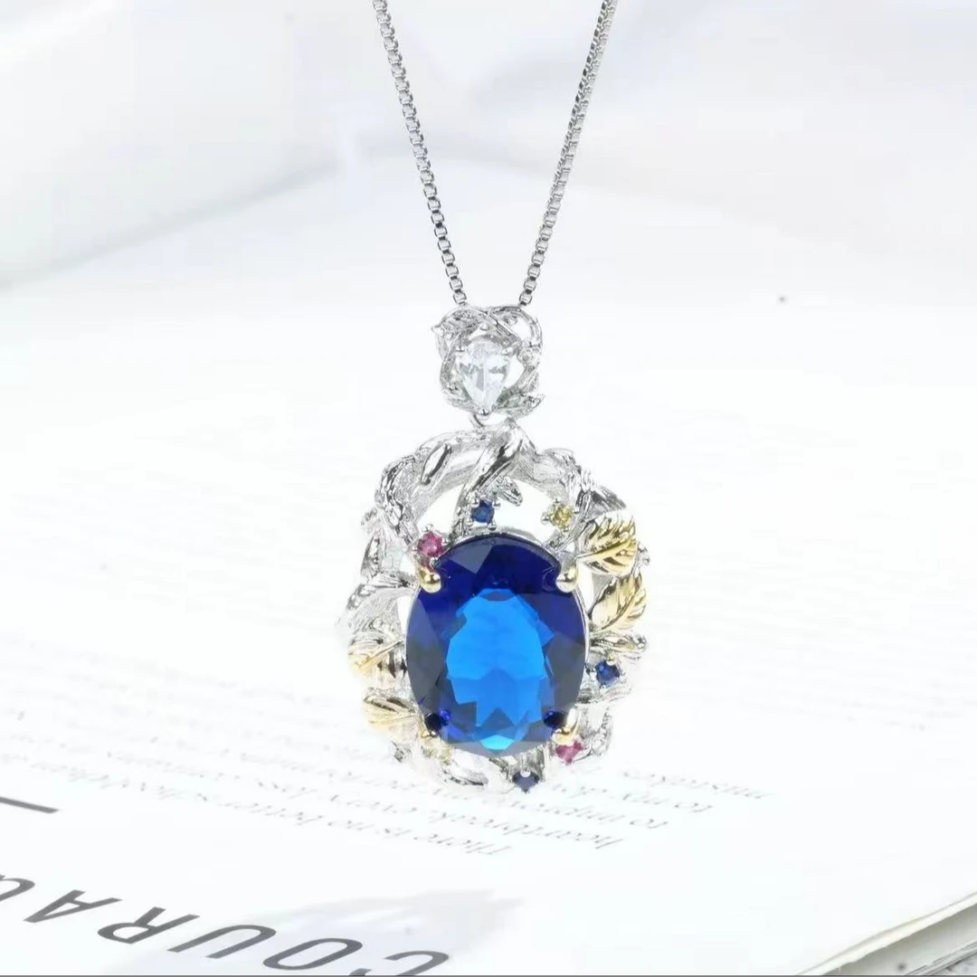 铜合金锆石吊坠 项链吊坠轻奢时尚气质爆款礼服配饰7664-2