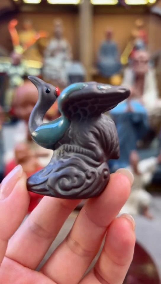 紫砂茶宠器闵茶宠摆件