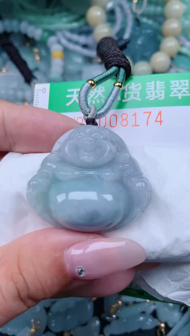 翡翠未镶嵌颈饰.0008174