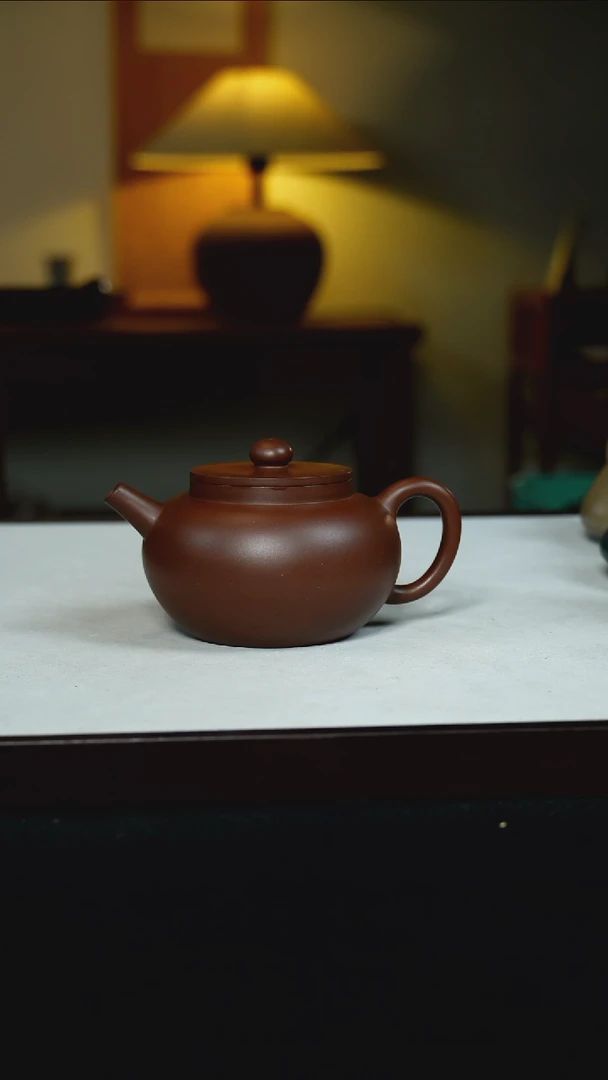 茶壶紫砂枫**秋全手紫砂壶230cc