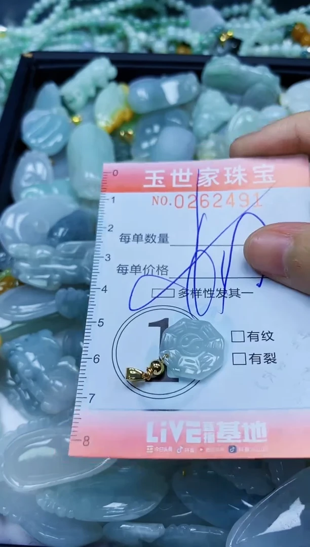 翡翠未镶嵌颈饰闪购0262491多样性发其一