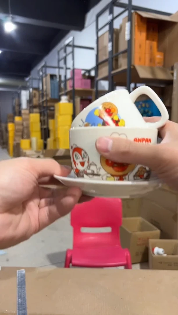 【闪购商品】杯MBCR面包超人3件套 陶瓷