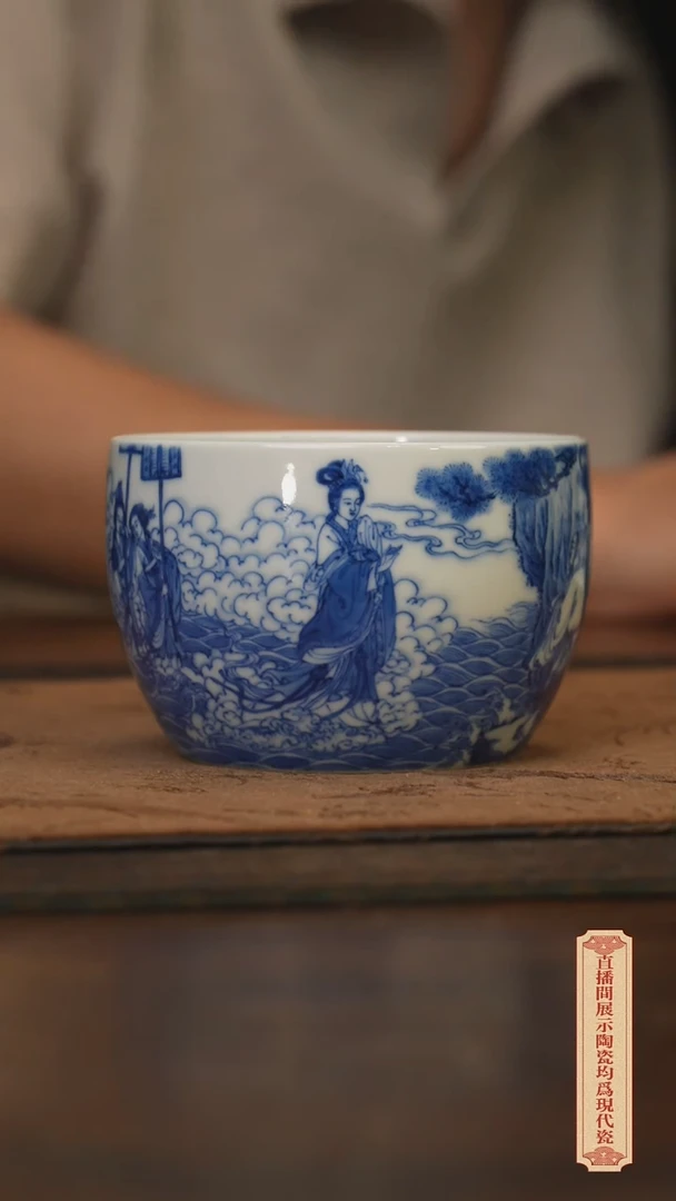 瓷片柴窑青花破价福利