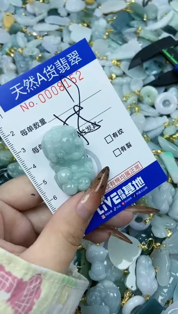 【闪购商品】翡翠颈饰未镶嵌天然A货翡翠