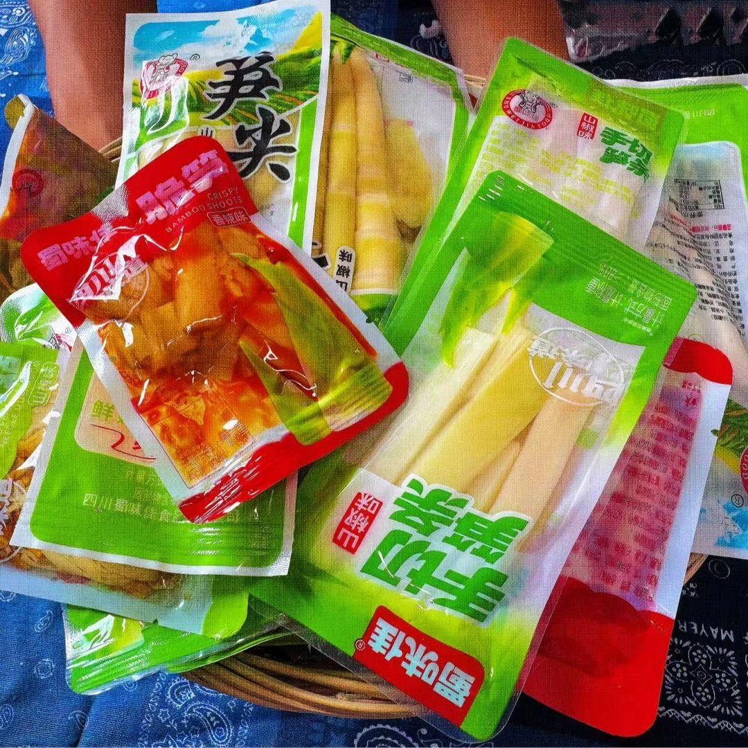 休闲零食解馋小零食家庭量贩装500g酸辣脆嫩香辣爽口