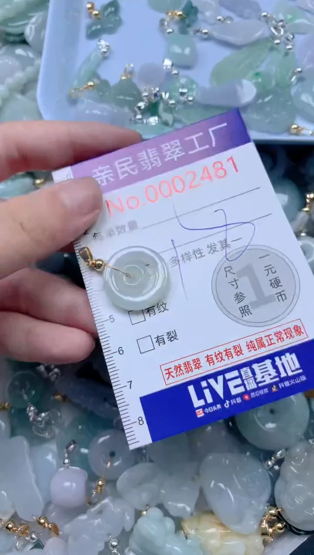 颈饰未镶嵌翡翠2481