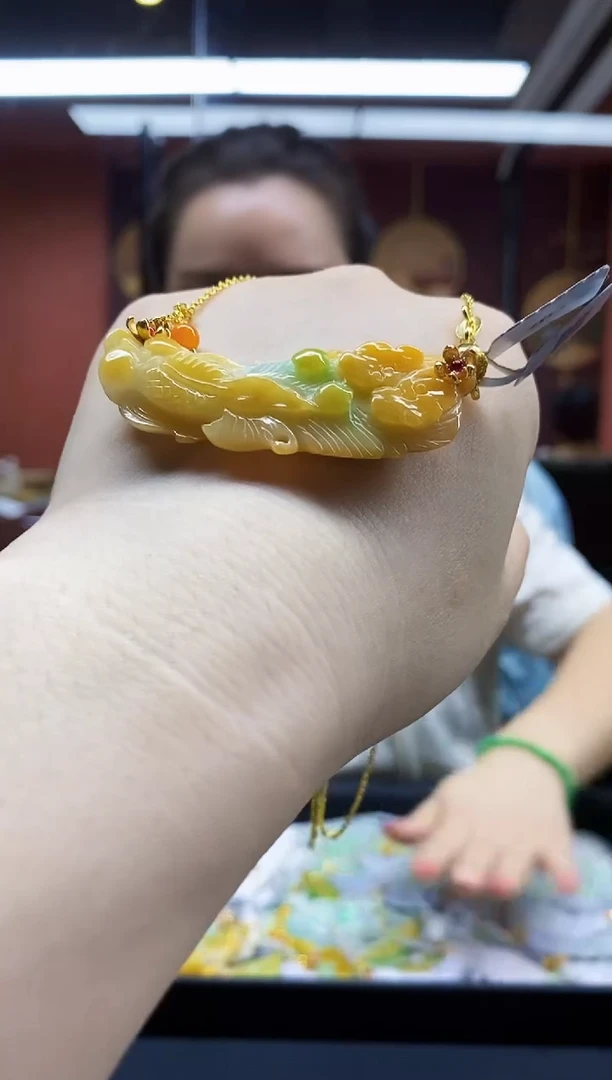 颈饰未镶嵌翡翠翡翠吊坠