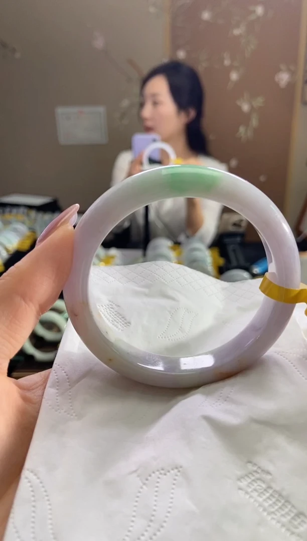 未镶嵌手镯翡翠C***_60.9圈口t