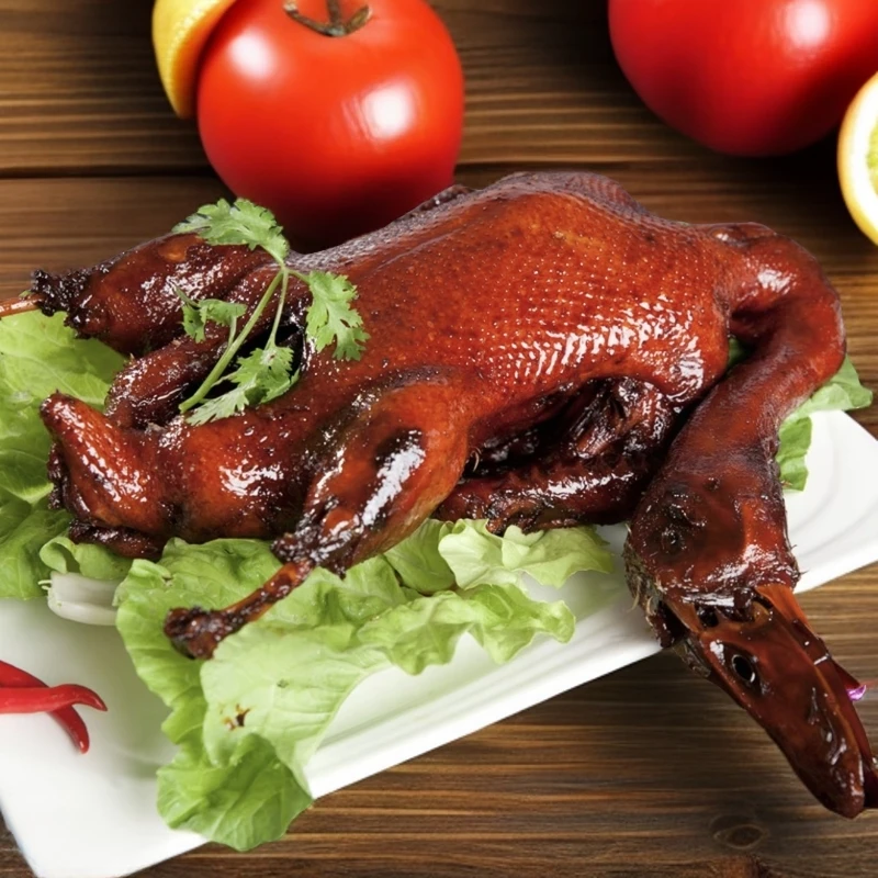 小吃佬酱鸭嘉兴酱鸭嘉兴酱鸭整只750克/只以上嘉兴特产带冰发货