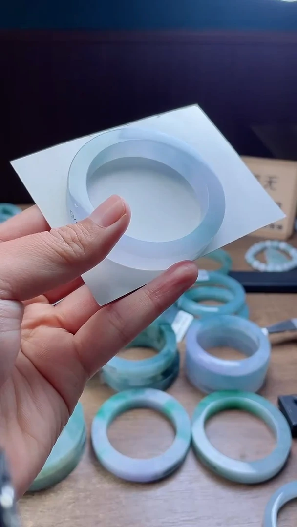 定制翡翠手镯未镶嵌A****叇D