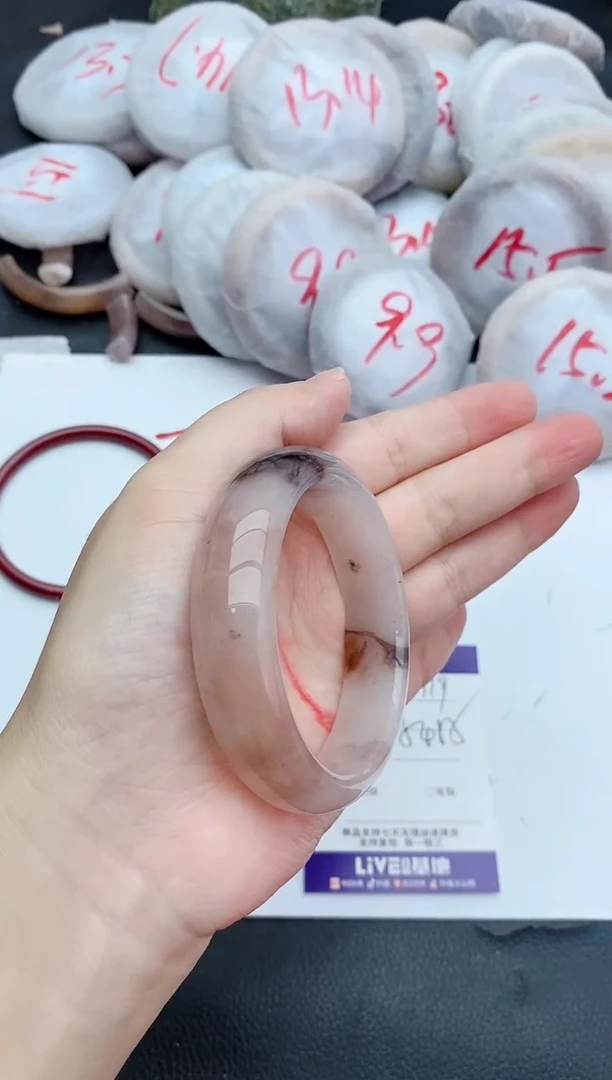 未镶嵌手镯石英质玉119+54/55