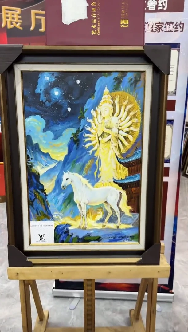 油画曹雪岩/签约精品油画/60cmx40cm