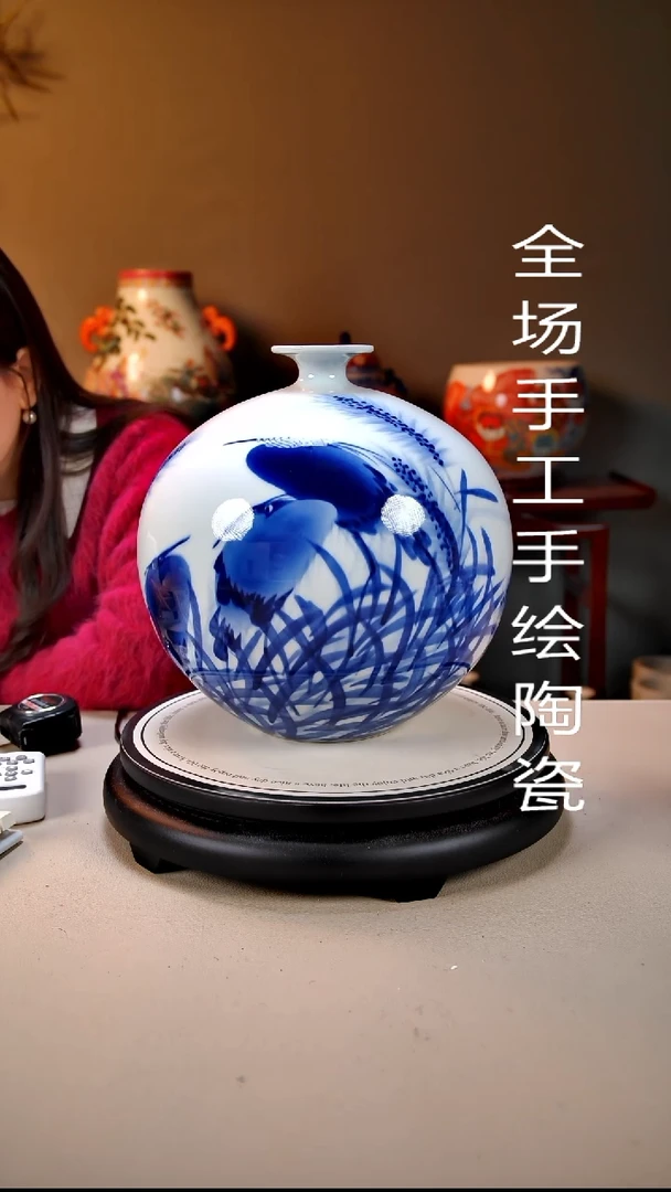 中式景德镇手绘陶瓷25