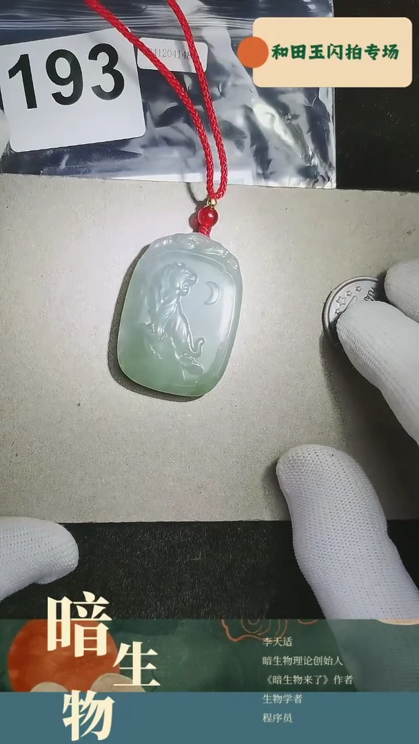 【闪购商品】和田玉吊坠(赠链)未镶嵌193