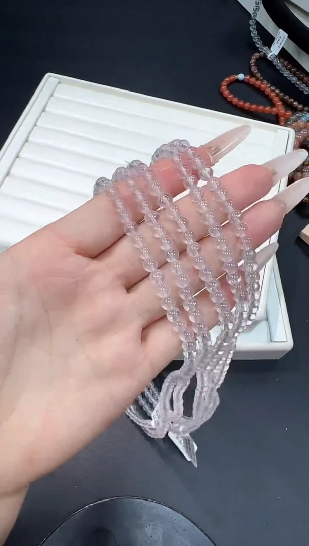 水晶手串未镶嵌82e多样性发其一【1条】默认微瑕