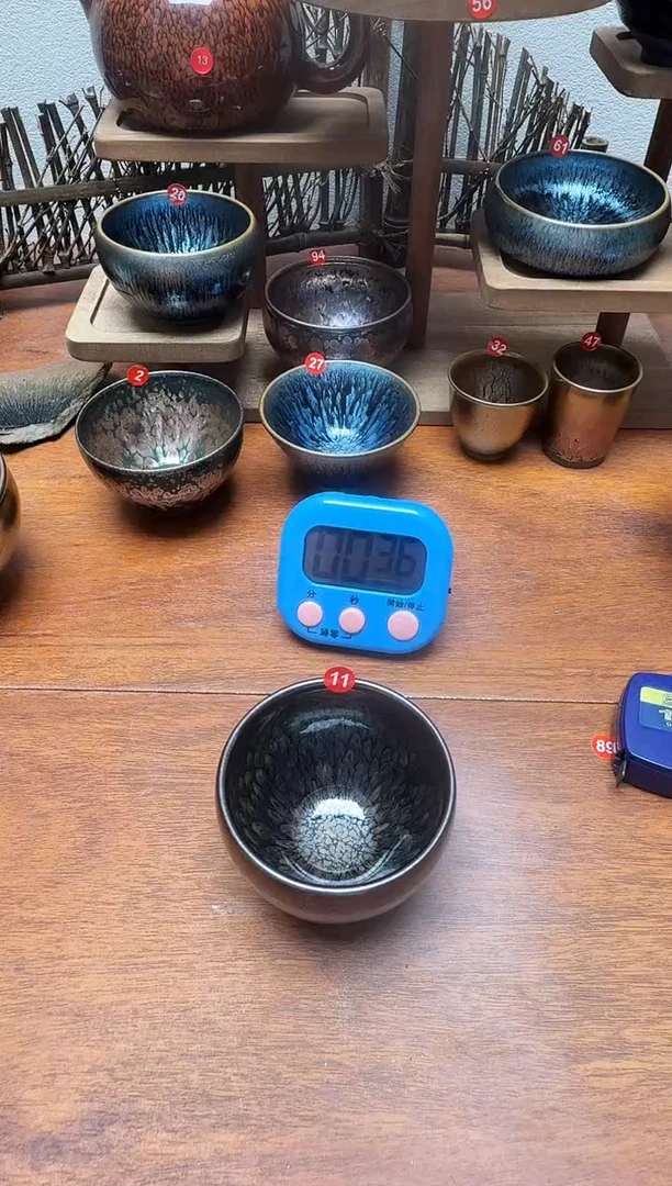 茶盏小**叔11号建盏工匠茶器