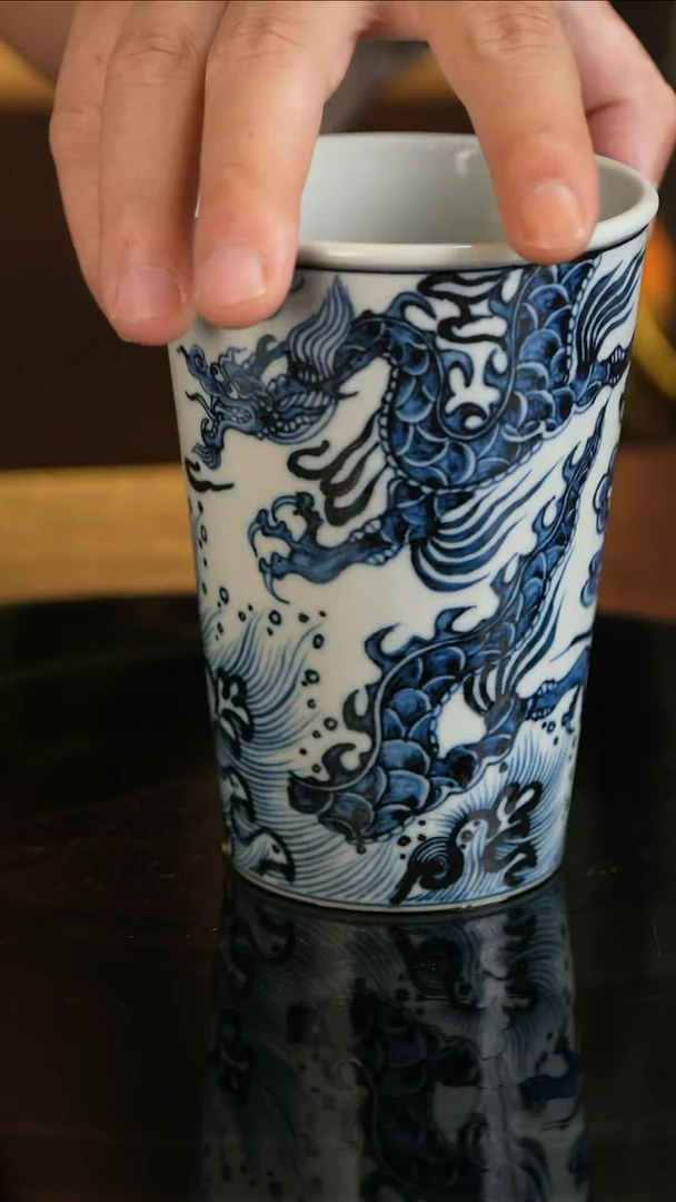 景德镇手工手绘杯