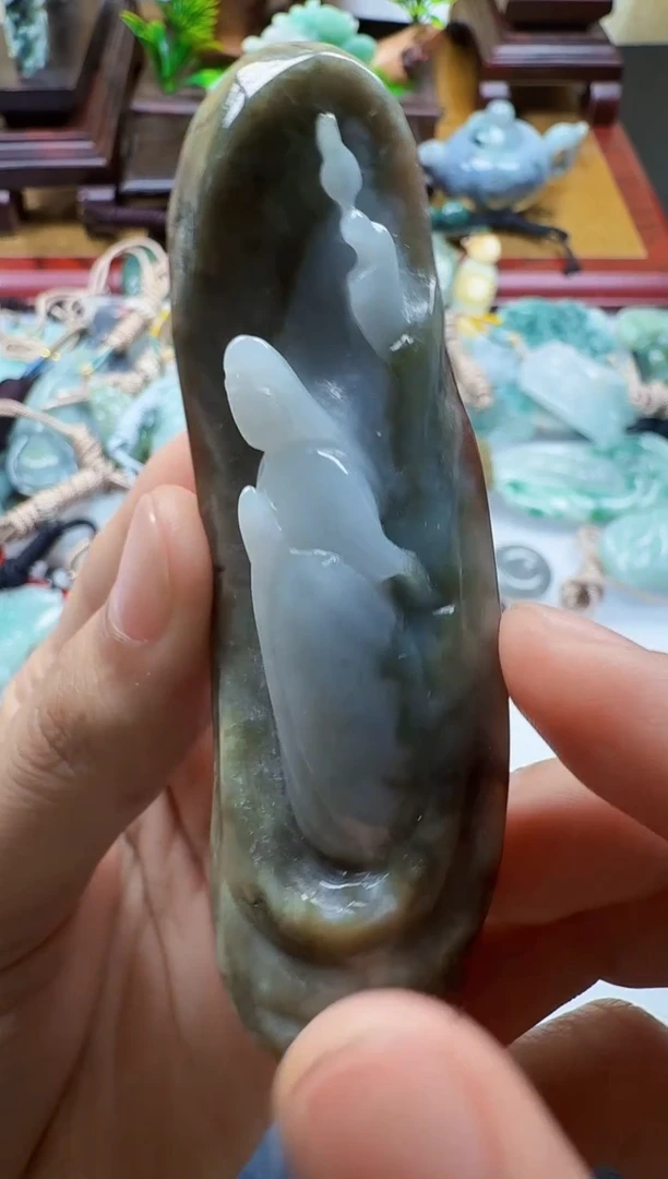 吊坠(不含链)未镶嵌翡翠1