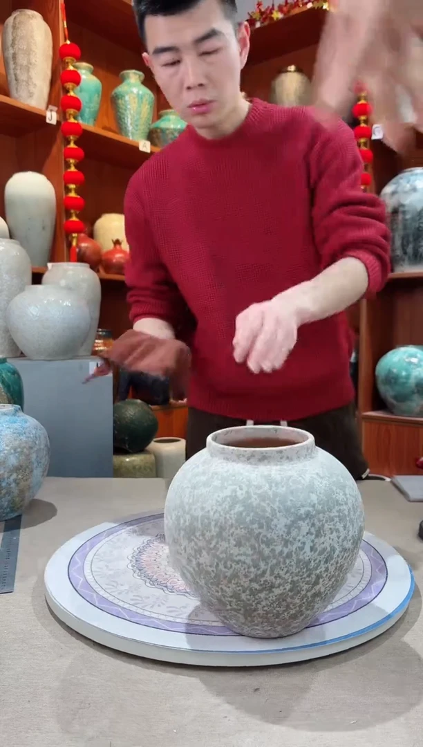 【闪购商品】瓶陶瓷花瓶 无花微瑕 a290