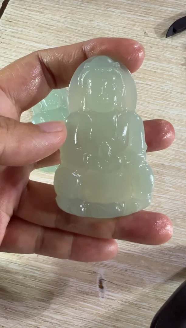 未镶嵌定制翡翠观音