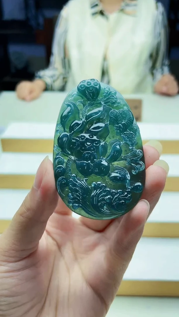 定制翡翠未镶嵌毛货08160359