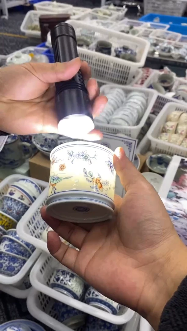 摆件陶景德陶瓷茶具容量约80