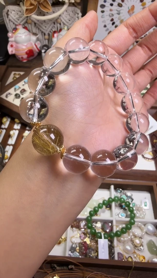 水晶摆件未镶嵌手链