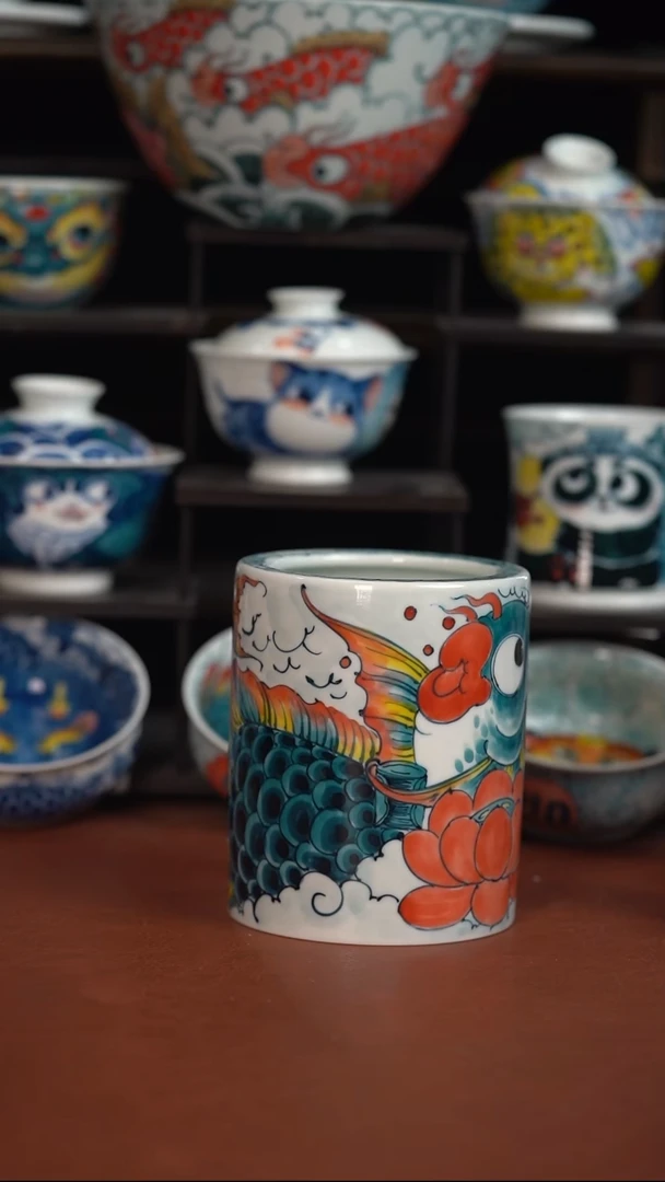 昨明陶瓷   水洗微瑕