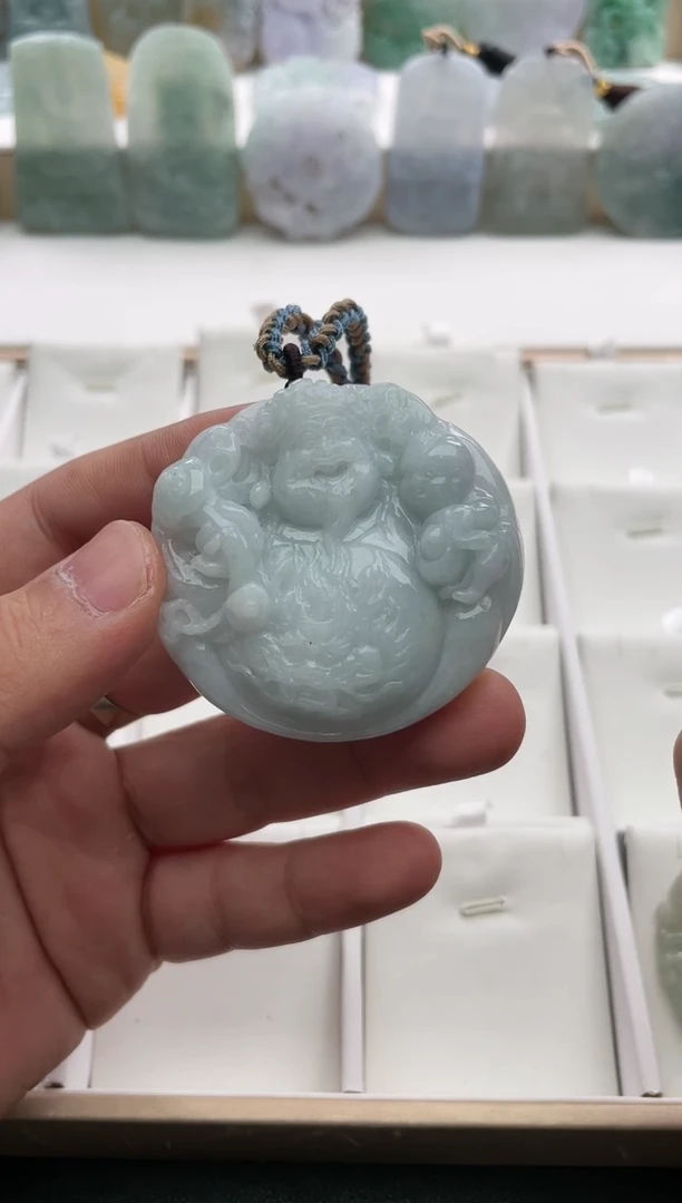 【闪购商品】翡翠颈饰未镶嵌..../3/7/ 112