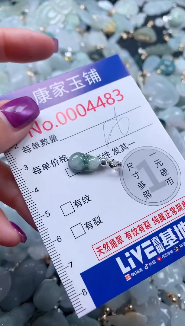 颈饰未镶嵌翡翠4483