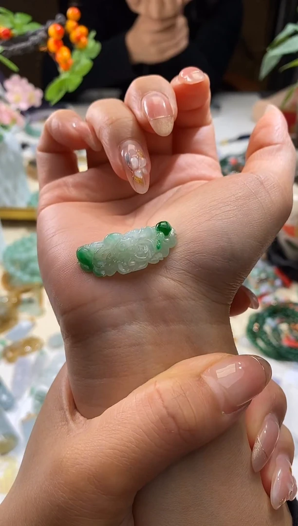 吊坠(不含链)未镶嵌翡翠3