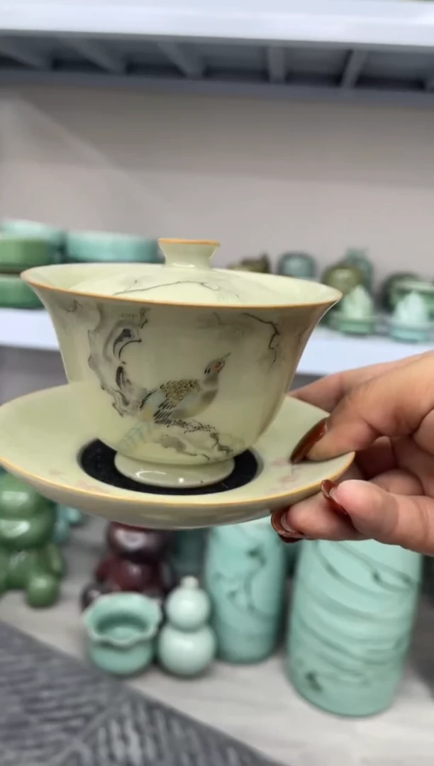 瓷特价福利 微瑕 慧仙青瓷