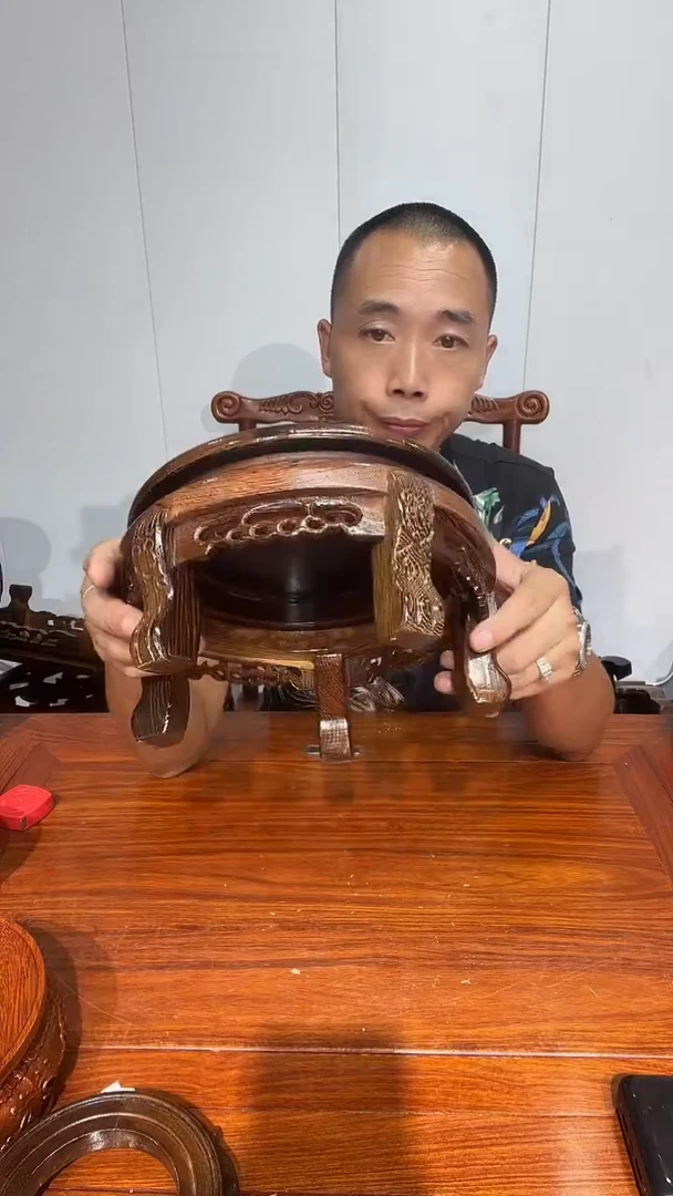 木卧**泉鸡翅木23.5*25*13