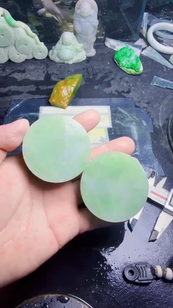 未镶嵌挂件翡翠琻****人天然翡翠138