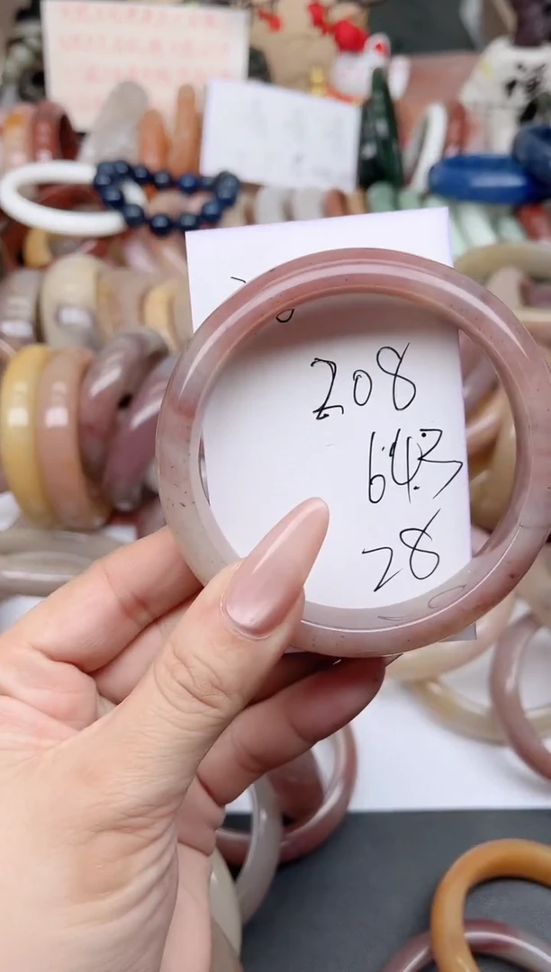 未镶嵌手镯石英质玉208