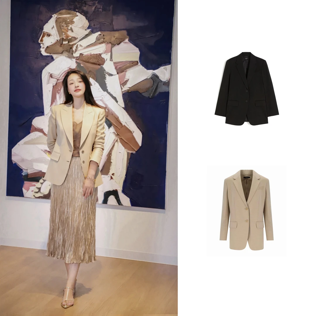未使用 MaxMara 国现 酷飒西装外套 WT0121/WT0122