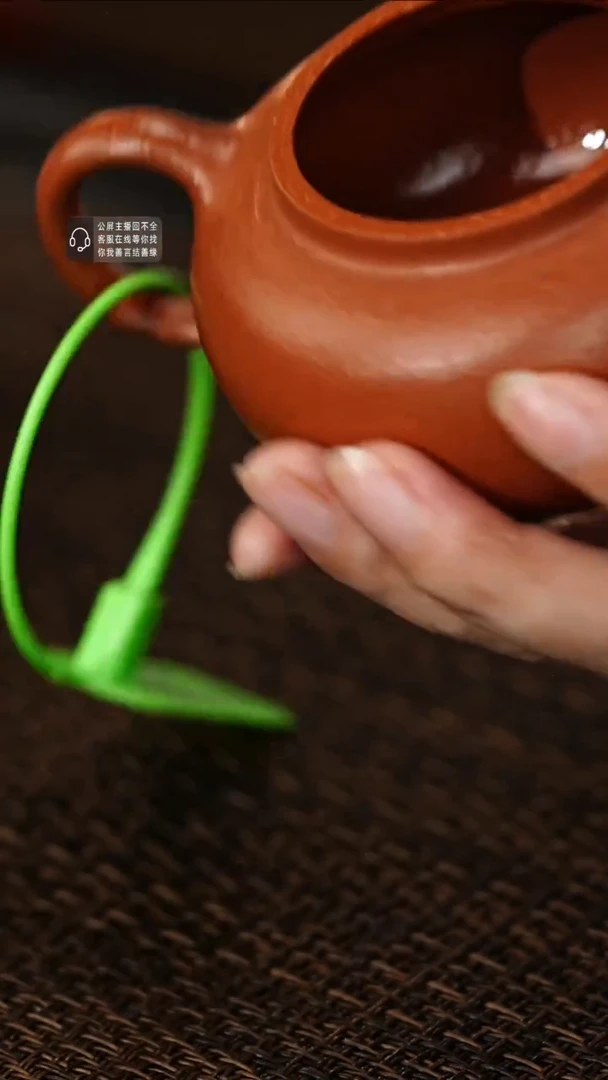 茶壶紫砂紫砂茶壶柿圆