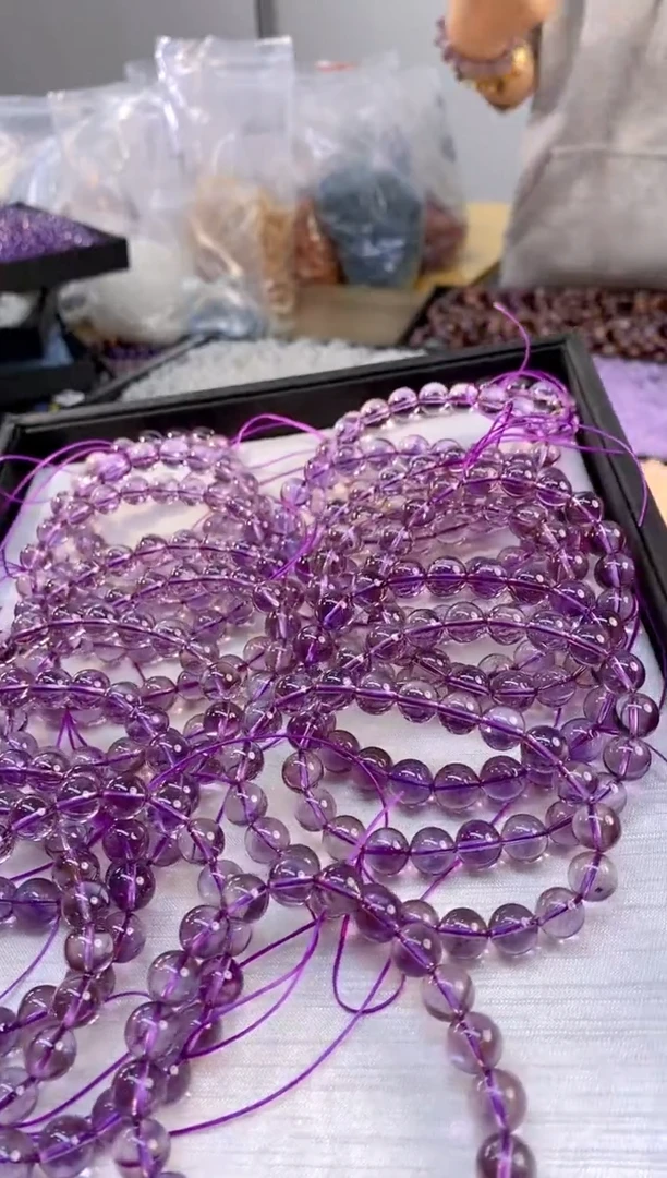 【闪购商品】水晶手串未镶嵌058/多样性发其一/卡9