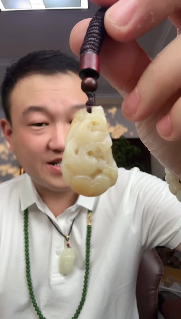 和田玉未镶嵌颈饰拍一发一多样性发货