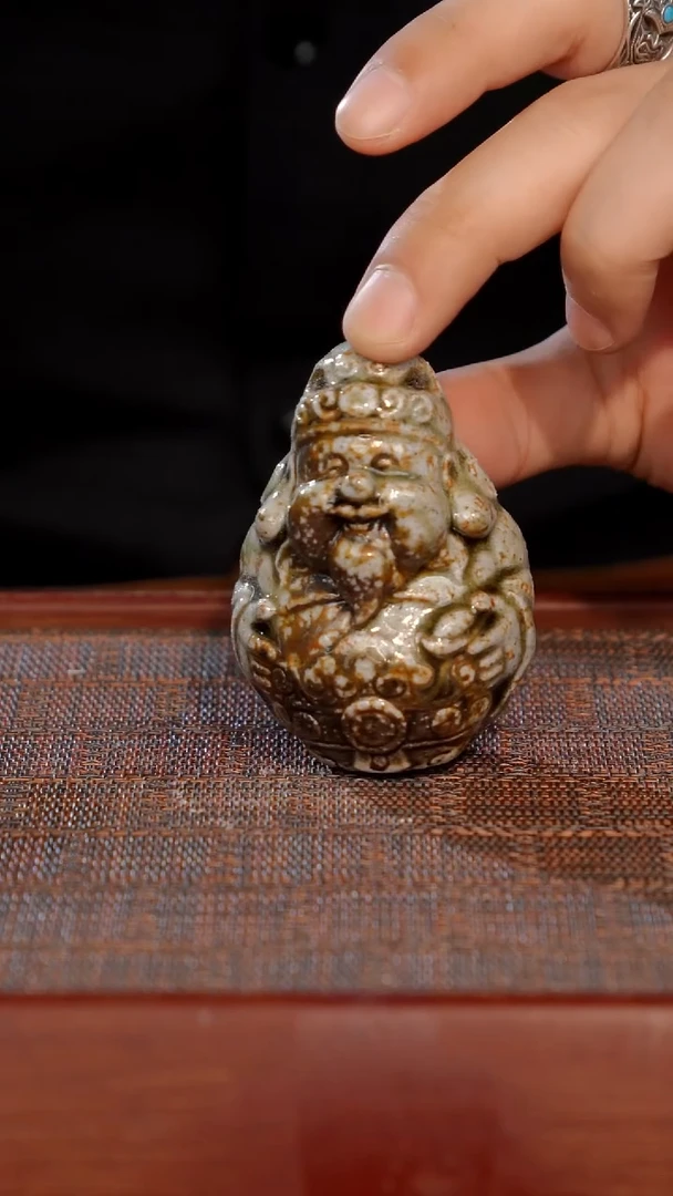 陶瓷奢瓷/瑞寅柴烧茶器（茶宠）525