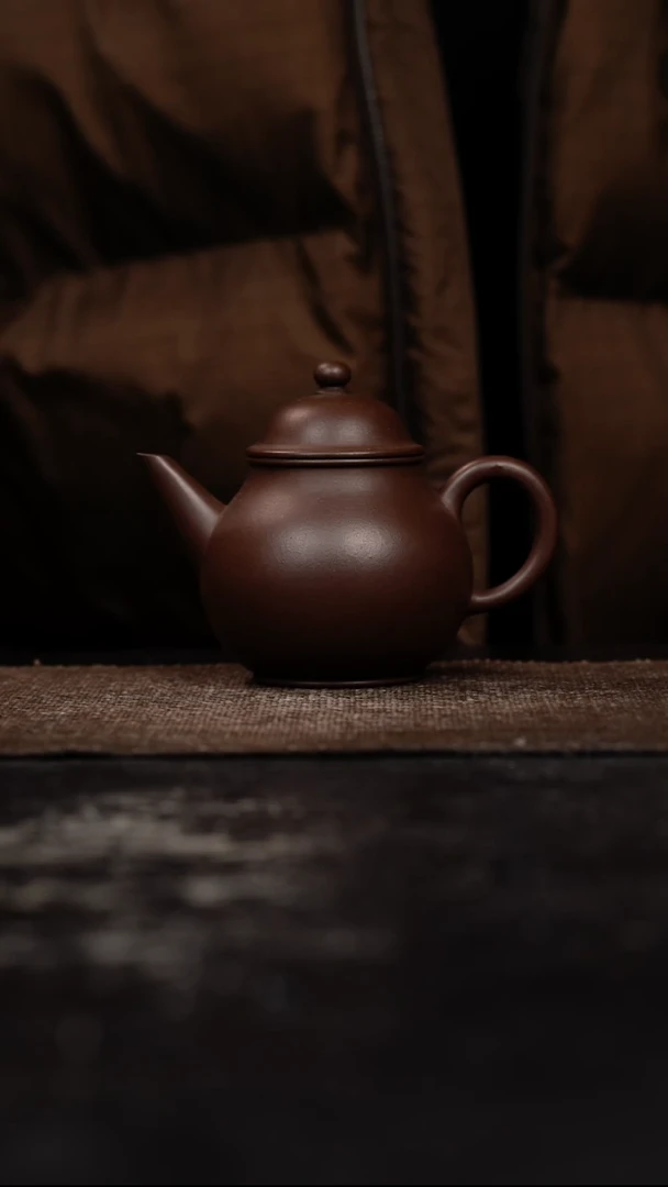 茶壶紫砂原矿手工壶115CC