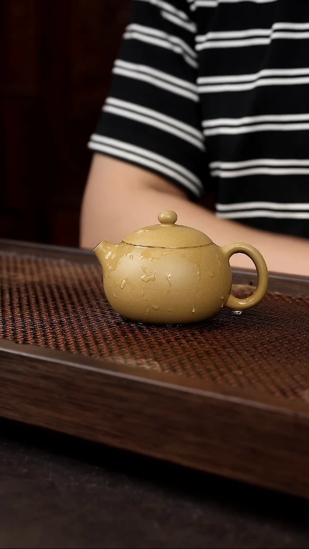 茶壶紫砂黄金段西施