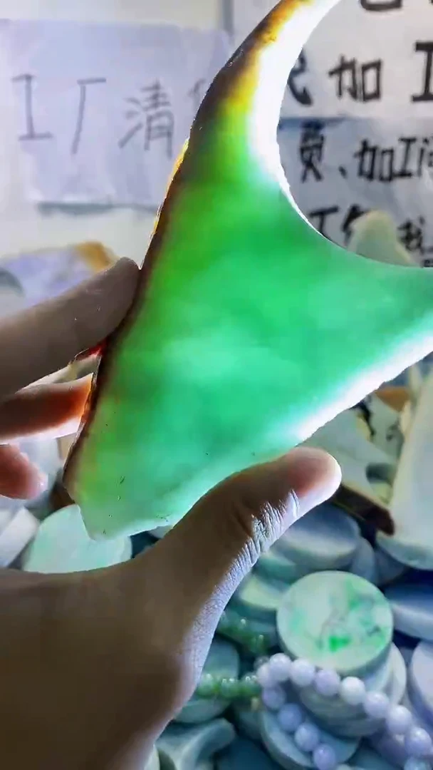 裸石翡翠天然缅甸翡翠104