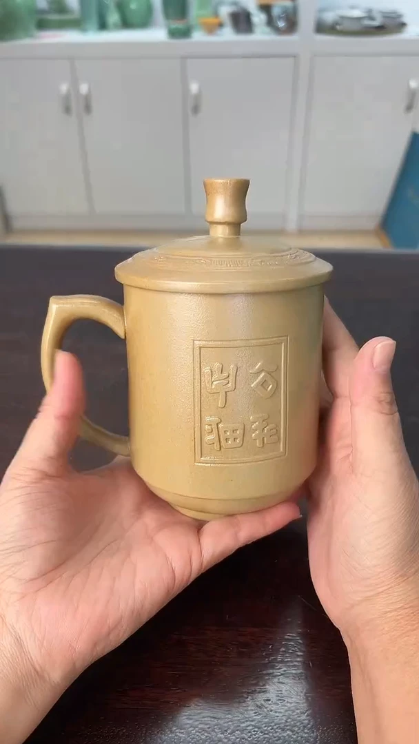 龙泉云间青瓷小米茶器
